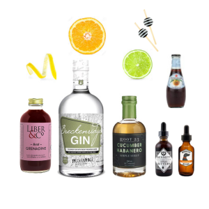The Gin & Sin Cocktail Kit - GIN & CINNAMON WHISKEY