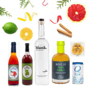 The Holiday Magic Cocktail Kit - VODKA OR GIN & PROSECCO