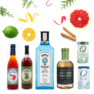 The Holiday Magic Cocktail Kit - VODKA OR GIN & PROSECCO