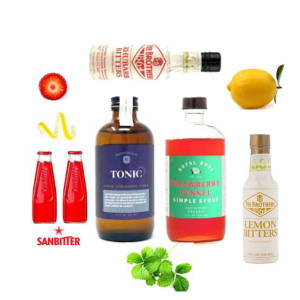 Crafted Taste Cocktail Kit Just the Mix (Excludes Spirits) The Gin Fizz Cocktail Kit - GIN & APERTIF