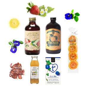 Crafted Taste Cocktail Kit Just the Mix (Excludes Spirits) The Little Violeta Cocktail Kit - GIN & SPARKLING WINE