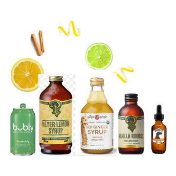 Crafted Taste Cocktail Kit Just the Mix (Excludes Spirits) The New Old Fashioned Cocktail Kit -BOURBON & GINGER LIQUEUR