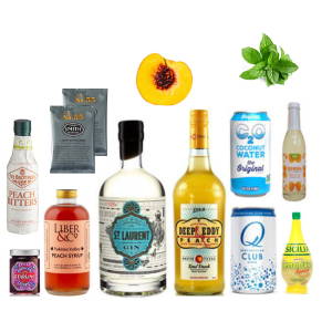 Crafted Taste Cocktail Kit Premium Kit (Includes Gin + Vodka) The Peachy Keen Gin Cocktail Kit - GIN & VODKA