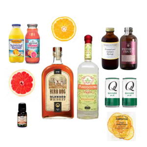 Crafted Taste Cocktail Kit Premium Kit (Includes Whiskey + Maraschino liqueur) The Whiskey Sour Cocktail Kit - WHISKEY & MARASCHINO LIQUEUR