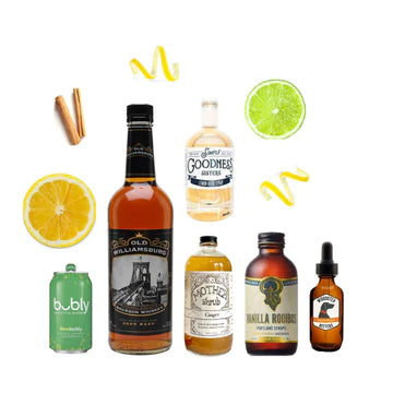 The New Old Fashioned Cocktail Kit -BOURBON & GINGER LIQUEUR – Crafted  Taste Cocktails